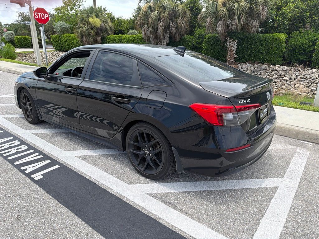 Certified Used 2023 Crystal Black Pearl Honda Sport image 3