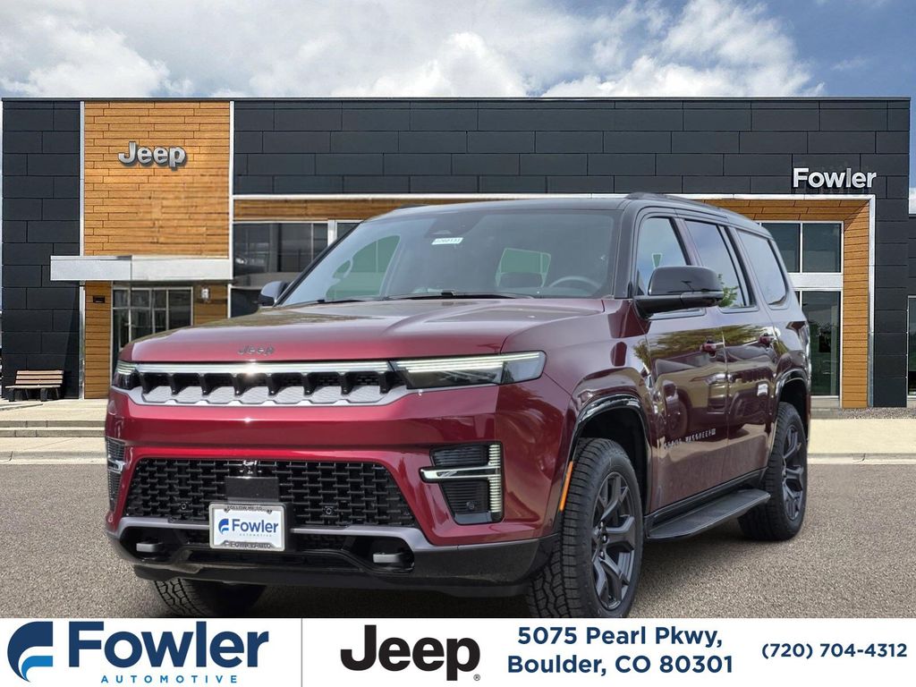 Velvet Red Pearlcoat 2026 Jeep Grand Wagoneer SUV / Crossover Four-Wheel Drive 8-Speed Automatic