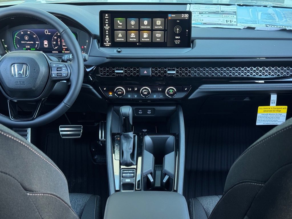 2025 Honda Accord Hybrid Sport Gray at Classic Elite Chevrolet Hwy 6