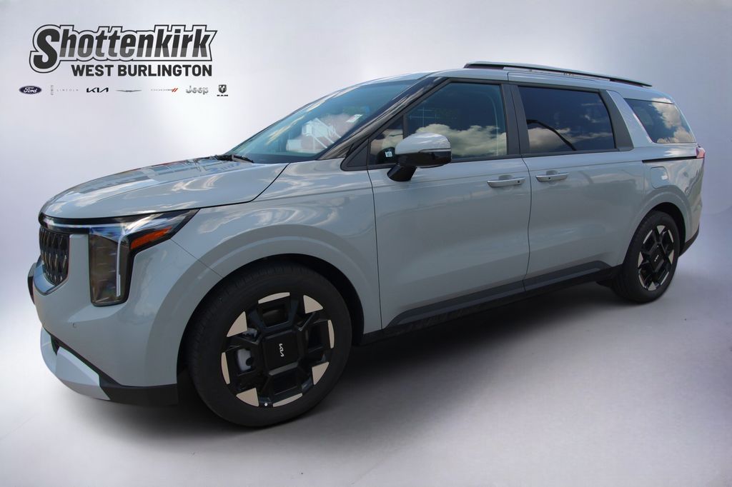 Ceramic Silver 2026 Kia Carnival Minivan Front-Wheel Drive 8-Speed Automatic