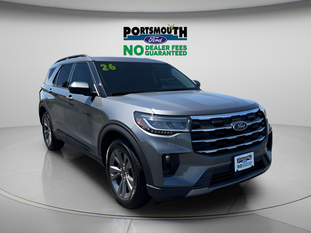 Gray Metallic 2026 Ford Explorer SUV / Crossover All-Wheel Drive Automatic