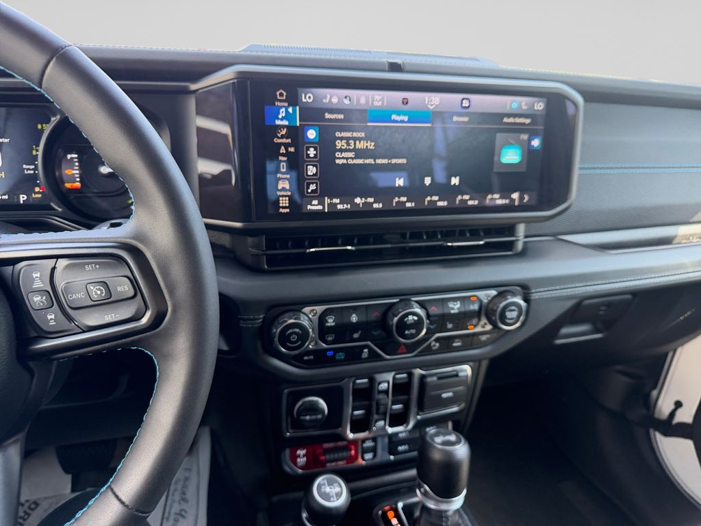 2024 Jeep Wrangler Rubicon 4xe White at Klick Lewis Buick Chevrolet