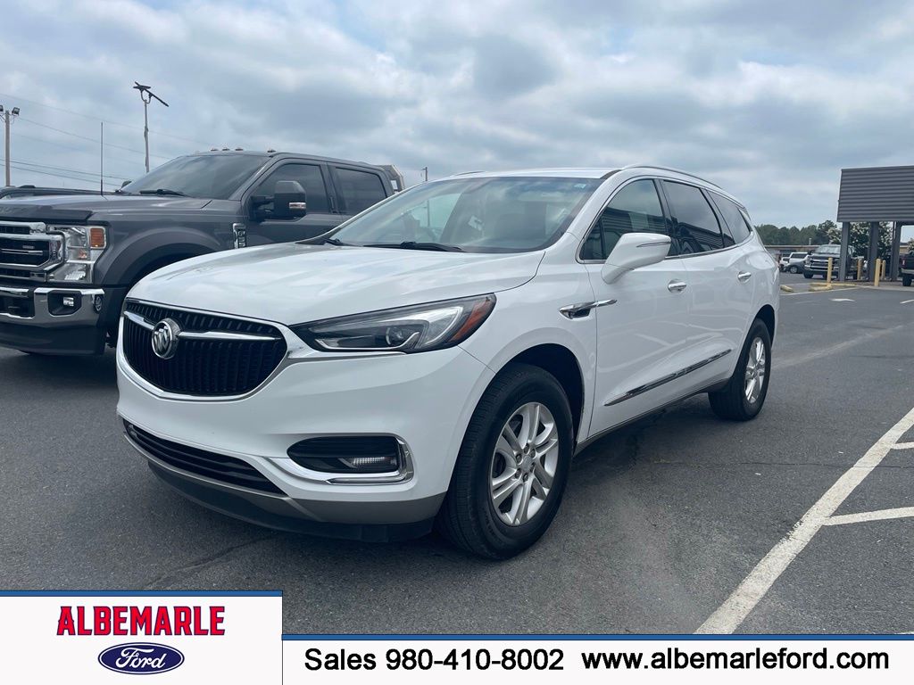 Summit White 2020 Buick Enclave Essence FWD SUV / Crossover Front-Wheel Drive 9-Speed Automatic