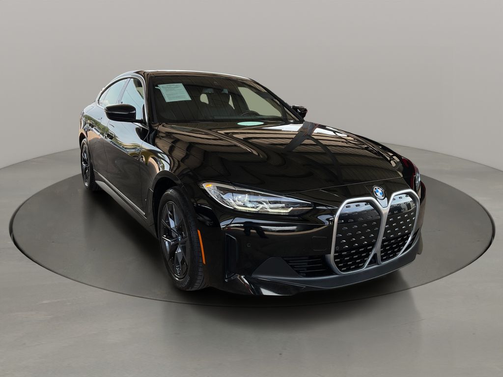 Jet Black 2023 BMW i4 Sedan Rear-Wheel Drive Automatic