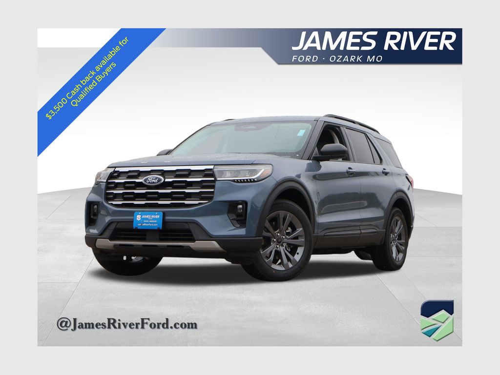 Vapor Blue 2026 Ford Explorer Active AWD SUV / Crossover All-Wheel Drive Automatic