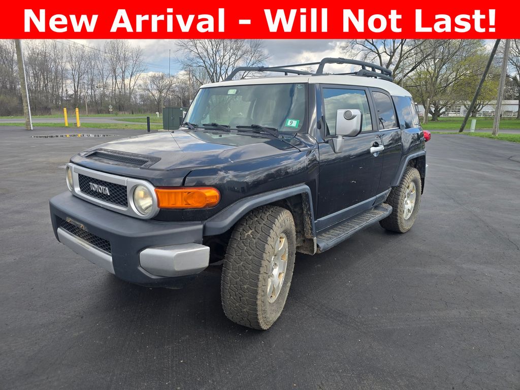 Black 2007 Toyota FJ Cruiser 4WD SUV / Crossover Four-Wheel Drive 5-Speed Automatic