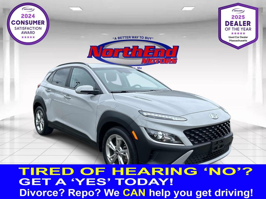 Cyber Silver 2023 Hyundai Kona SUV / Crossover All-Wheel Drive Continuously Variable Transmission