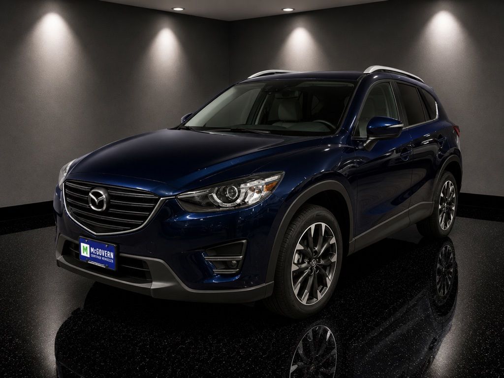 Deep Crystal Blue Mica 2016 Mazda CX-5 Grand Touring AWD SUV / Crossover All-Wheel Drive 6-Speed Automatic