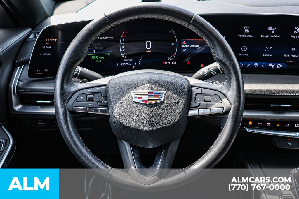 Used 2024 Silver Cadillac Premium Luxury image 32