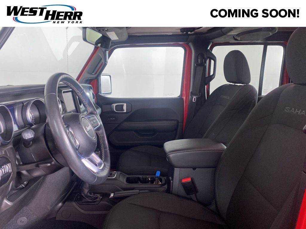 Certified Used 2022 Red Jeep Unlimited Sahara image 13