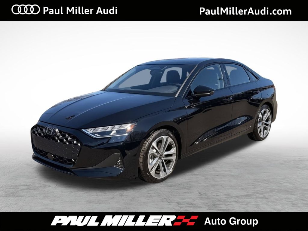 Brilliant Black 2026 Audi A3 Hatchback All-Wheel Drive 7-Speed Automatic