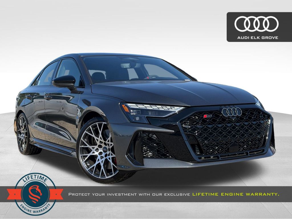 Daytona Gray Pearl Effect 2026 Audi RS 3 Sedan All-Wheel Drive 7-Speed Automatic