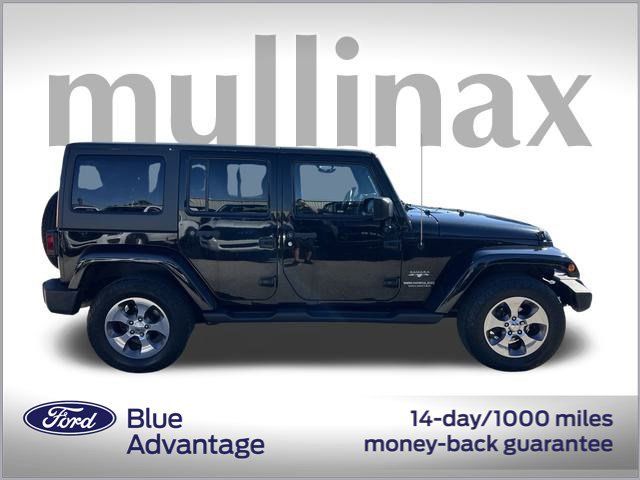 Used 2017 Jeep Wrangler Unlimited Sahara with VIN 1C4HJWEGXHL606957 for sale in Lake Park, FL