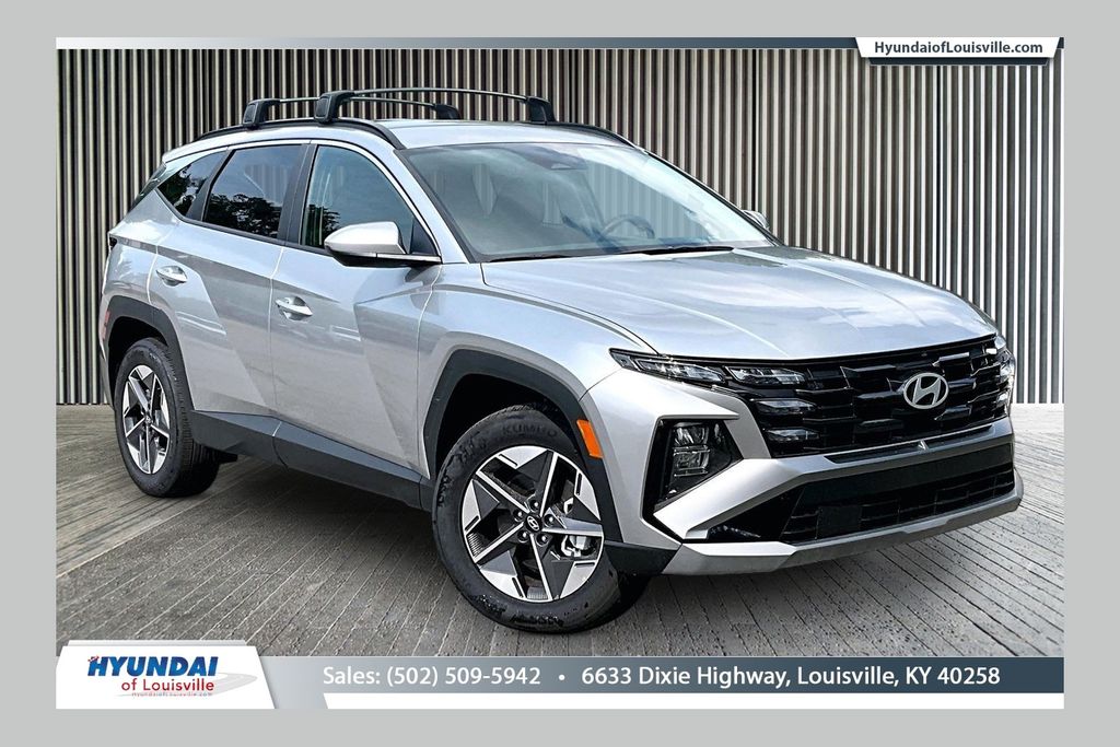 Shimmering Silver 2026 Hyundai Tucson SUV / Crossover All-Wheel Drive 8-Speed Automatic
