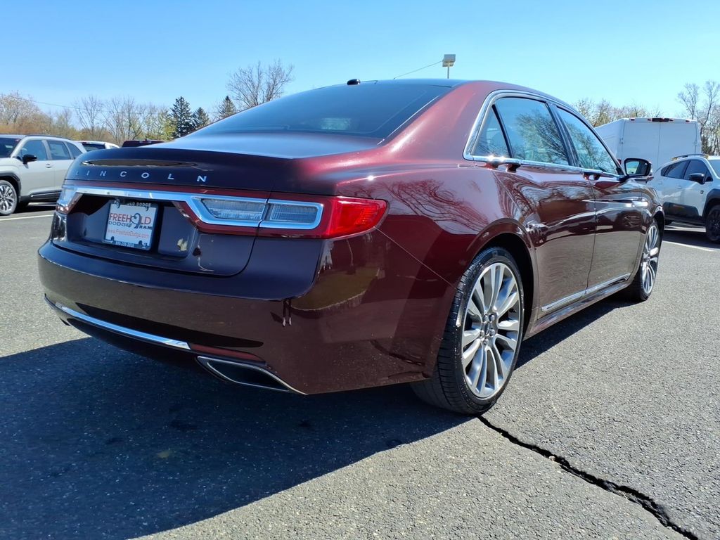 used 2017 Lincoln Continental car, priced at $17,901