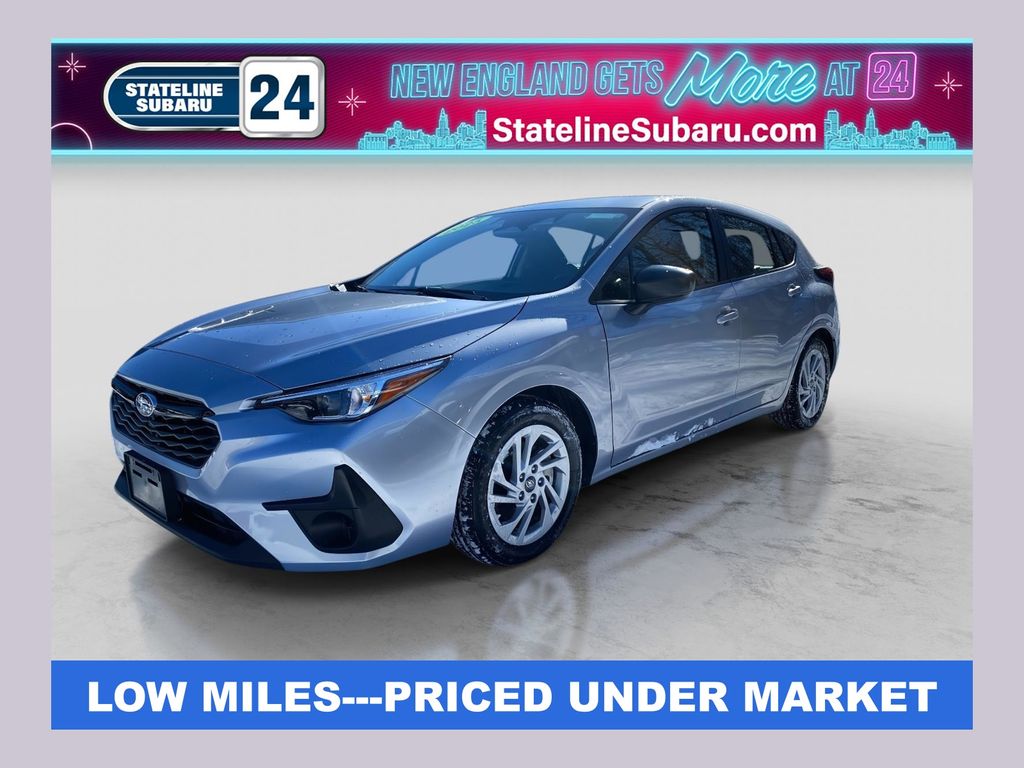 Ice Silver Metallic 2025 Subaru Impreza AWD Wagon All-Wheel Drive Continuously Variable Transmission