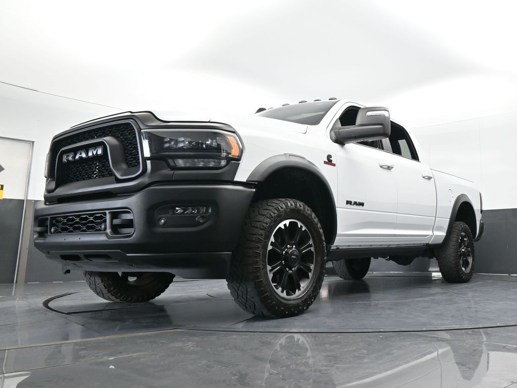 Used 2024 Bright White Clearcoat Ram Rebel image 66