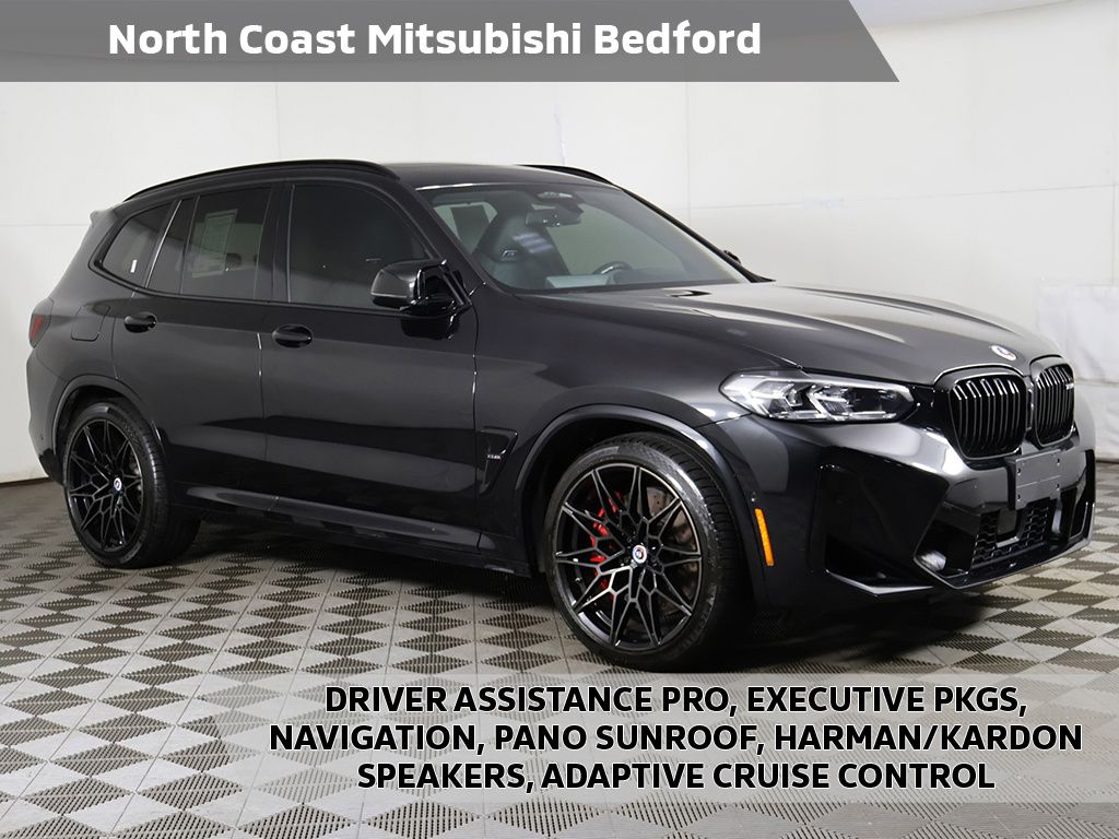 Black 2023 BMW X3 M AWD SUV / Crossover All-Wheel Drive 8-Speed Automatic