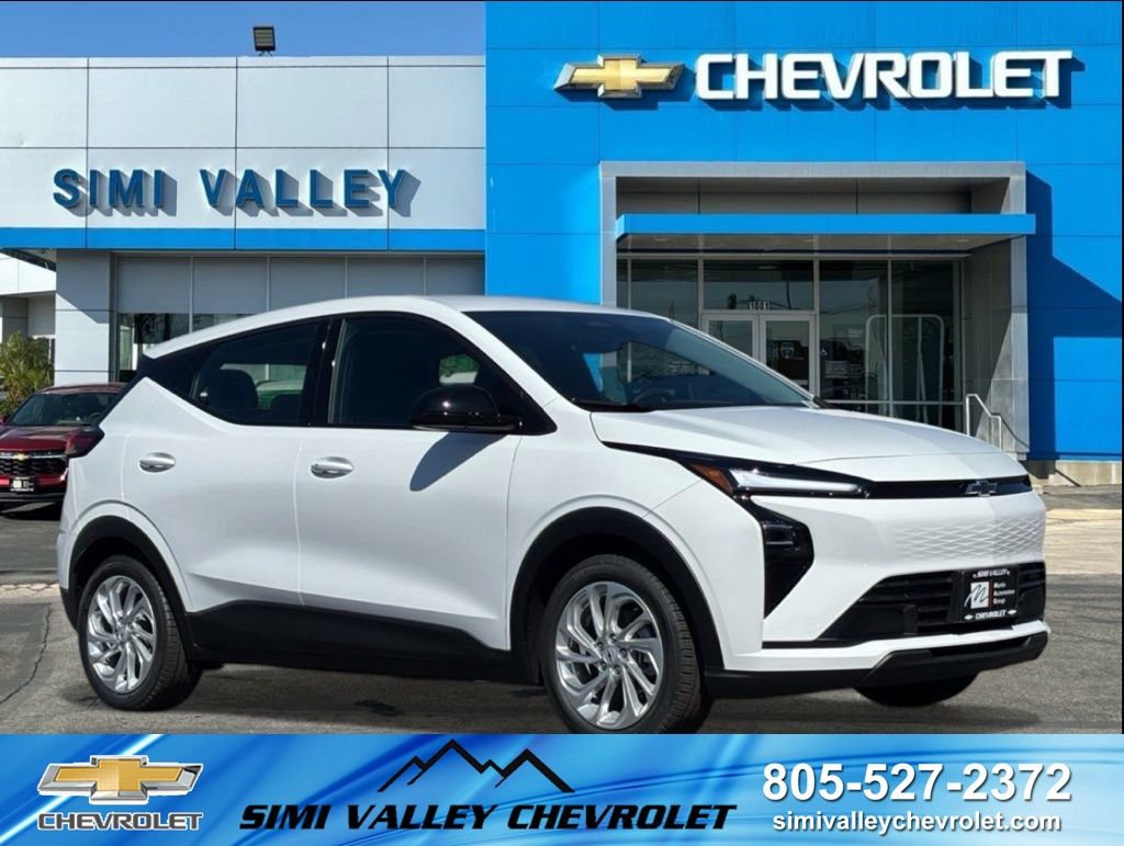 Summit White 2027 Chevrolet Bolt SUV / Crossover Front-Wheel Drive 1-Speed Automatic