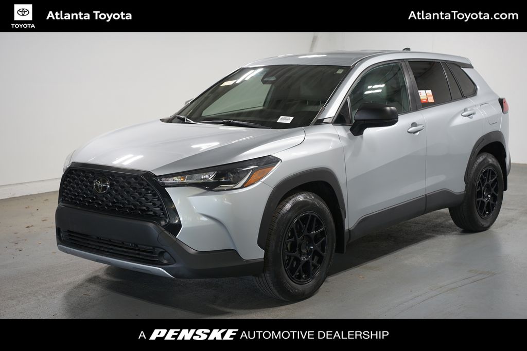 Sonic Silver 2023 Toyota Corolla Cross L FWD SUV / Crossover Front-Wheel Drive Continuously Variable Transmission