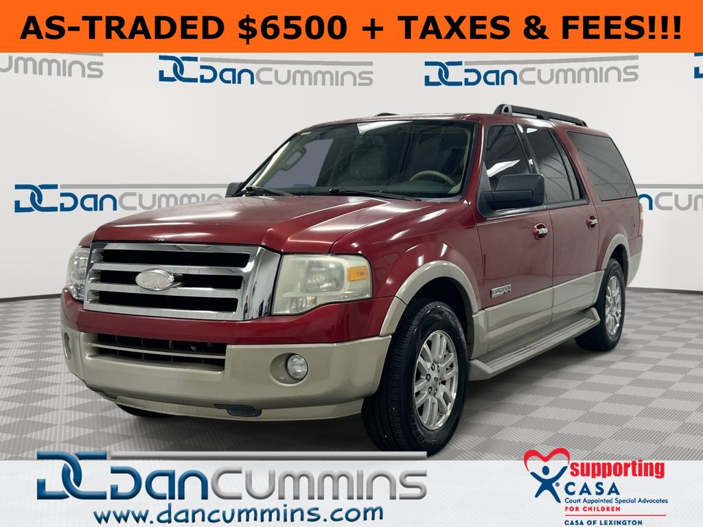Red 2008 Ford Expedition SUV / Crossover 4X2 6-Speed Automatic Overdrive