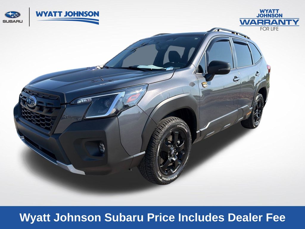 Magnetite Gray Metallic 2024 Subaru Forester SUV / Crossover All-Wheel Drive Continuously Variable Transmission