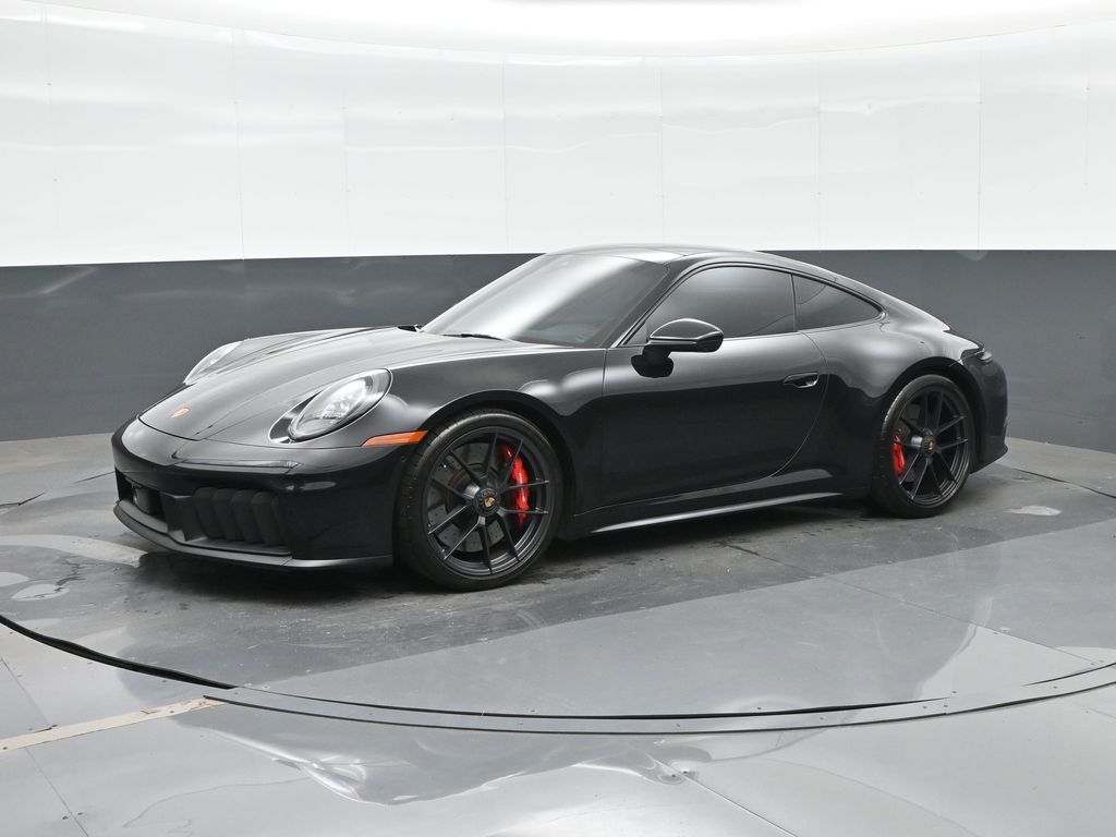 Jet Black Metallic 2026 Porsche 911 Coupe Rear-Wheel Drive 8-Speed Automatic
