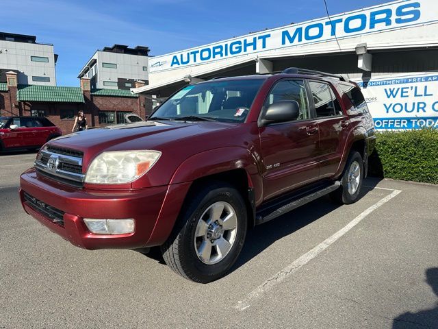2005 Toyota 4Runner SR5 V6 4WD SUV / Crossover Four-Wheel Drive 5-Speed Automatic Overdrive