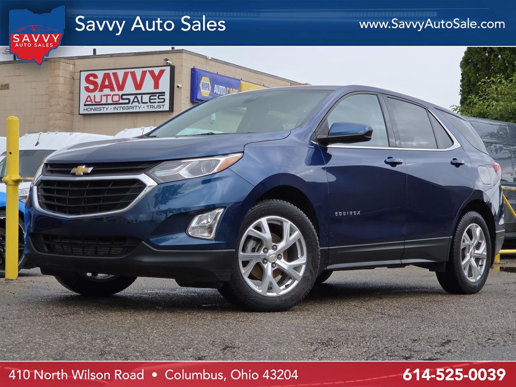 Pacific Blue Metallic 2020 Chevrolet Equinox SUV / Crossover Front-Wheel Drive 6-Speed Automatic Overdrive