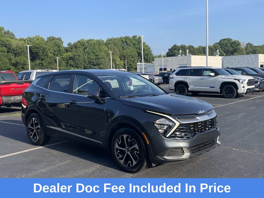 Gravity Gray 2023 Kia Sportage SUV / Crossover Front-Wheel Drive 8-Speed Automatic