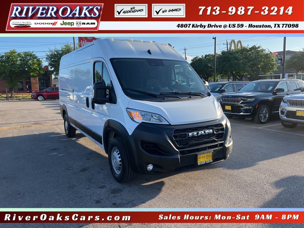 Bright White Clearcoat 2026 RAM ProMaster Van 9-Speed Automatic