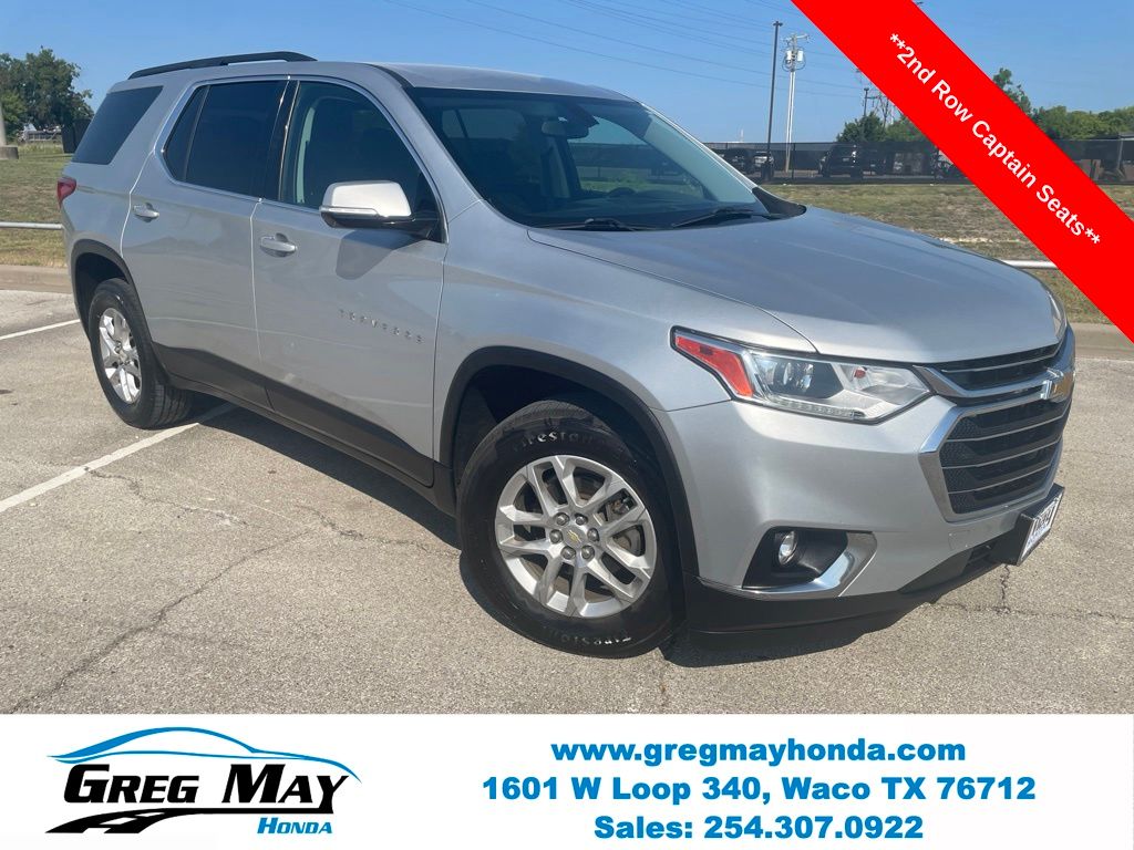 Silver Ice Metallic 2020 Chevrolet Traverse SUV / Crossover Front-Wheel Drive 9-Speed Automatic