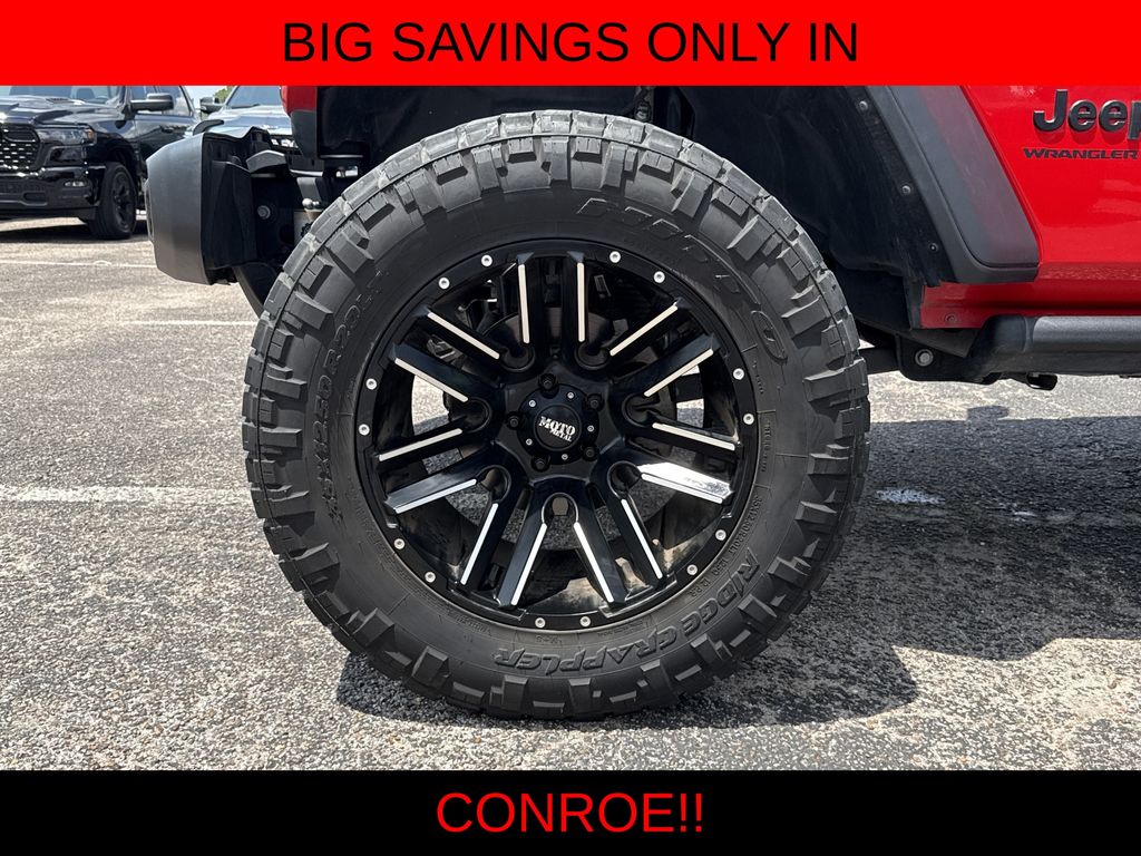 2024 Jeep Wrangler Sport Red at DeMontrond Mazda