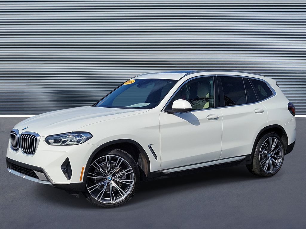 Alpine White 2024 BMW X3 sDrive30i RWD SUV / Crossover Rear-Wheel Drive 8-Speed Automatic