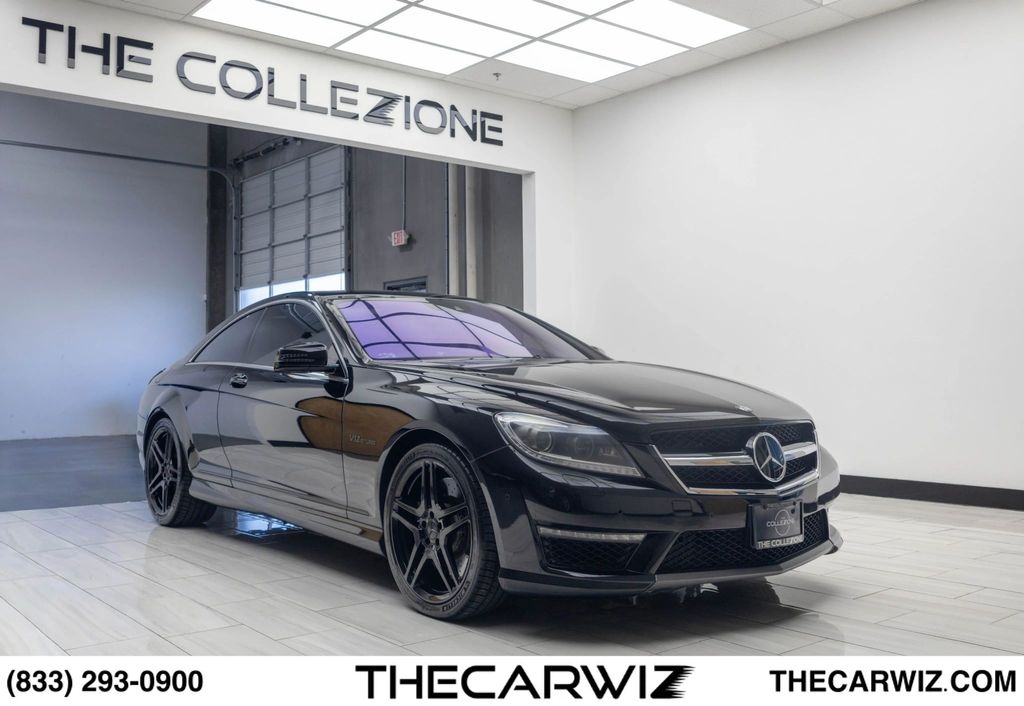 Black 2012 Mercedes-Benz CL-Class Coupe Rear-Wheel Drive 5-Speed Automatic