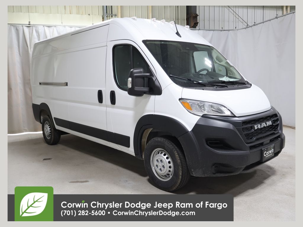 Bright White Clearcoat 2026 RAM ProMaster Van 9-Speed Automatic