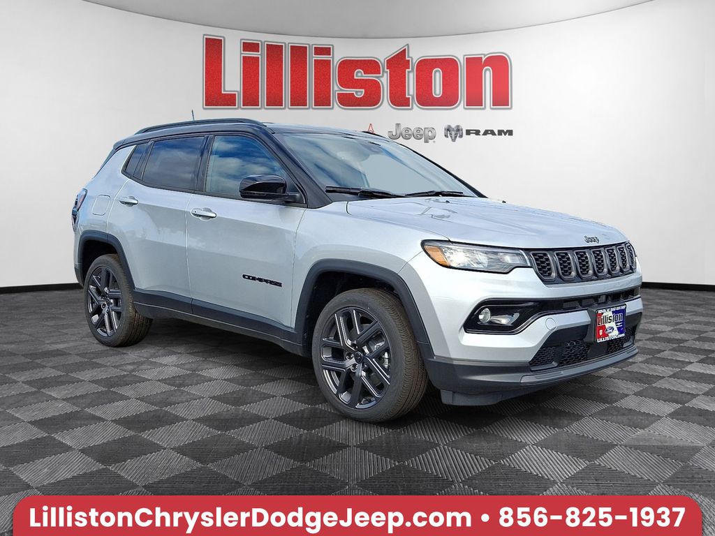 Silver Zynith Metallic Clearcoat 2026 Jeep Compass SUV / Crossover Four-Wheel Drive 8-Speed Automatic