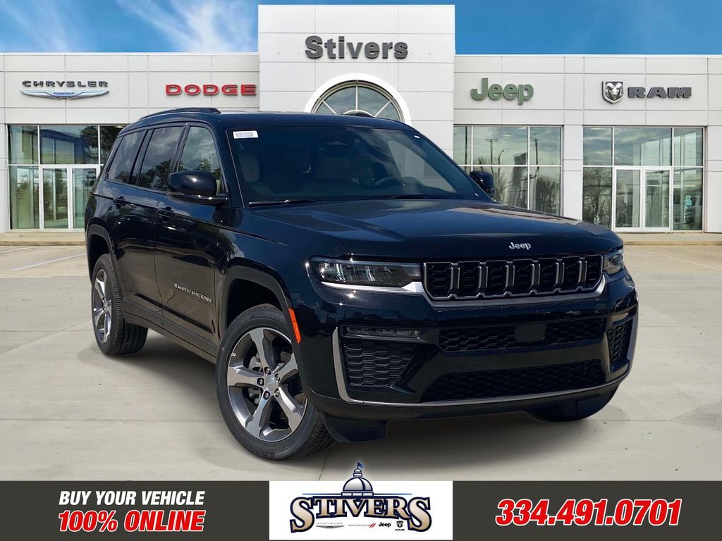 Diamond Black Crystal Pearlcoat 2026 Jeep Grand Cherokee L SUV / Crossover 4X2 8-Speed Automatic