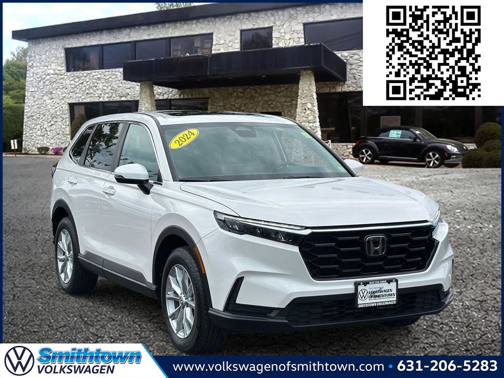 sparkle silver metallic 2024 Honda CR-V SUV / Crossover All-Wheel Drive Continuously Variable Transmission