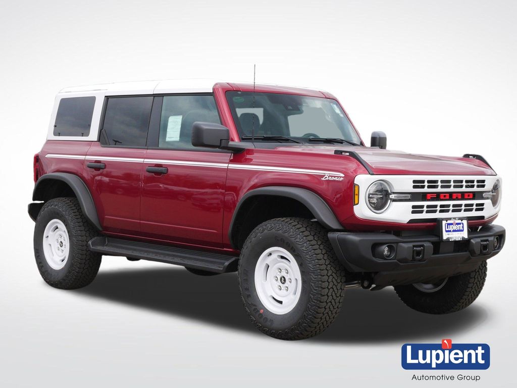 Ruby Red Metallic Tinted Clearcoat 2026 Ford Bronco Heritage Edition 4-Door 4WD SUV / Crossover Four-Wheel Drive Automatic