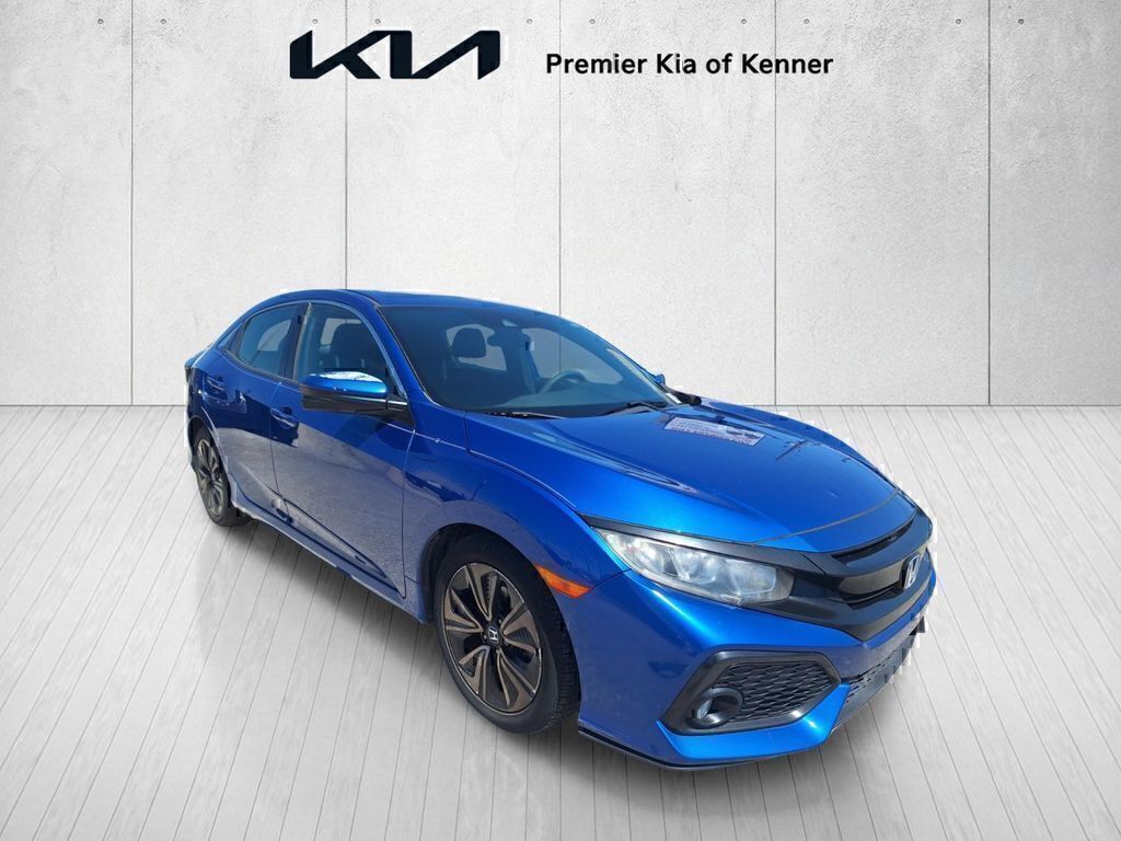 Certified Used 2019 Blue Honda EX image 7