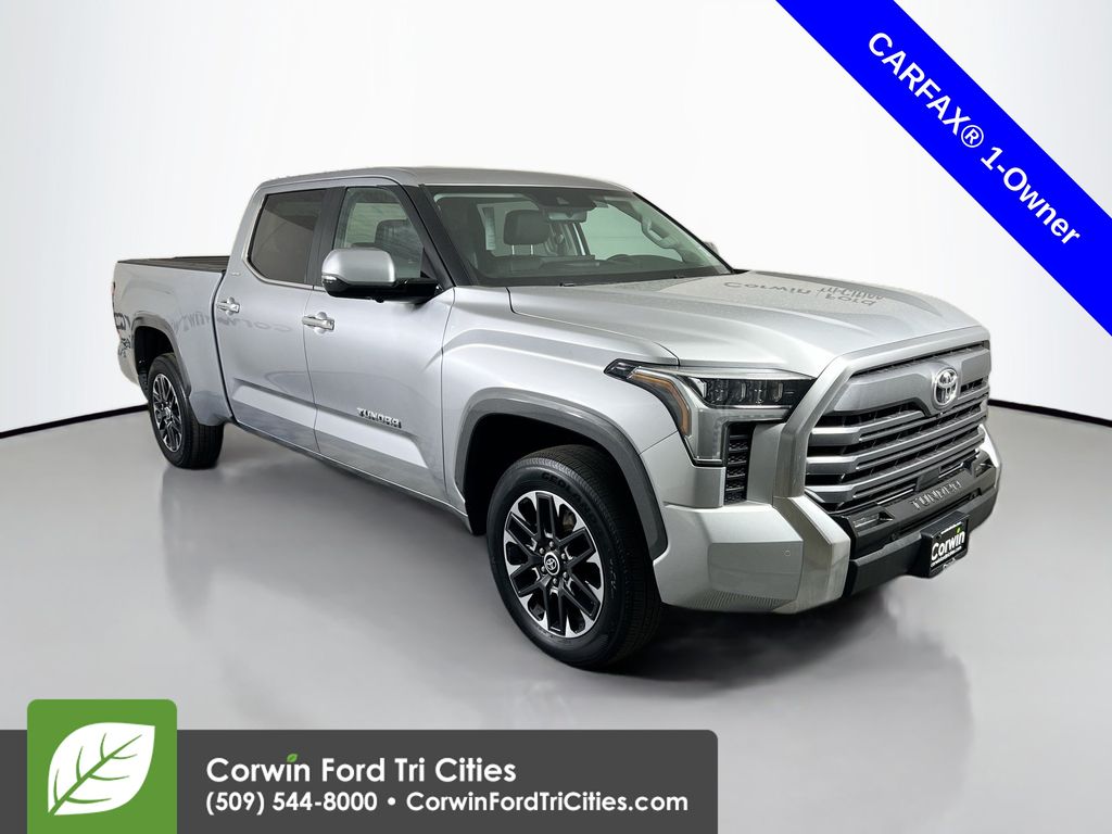 Celestial Silver Metallic 2024 Toyota Tundra Pickup Truck Four-Wheel Drive Automatic