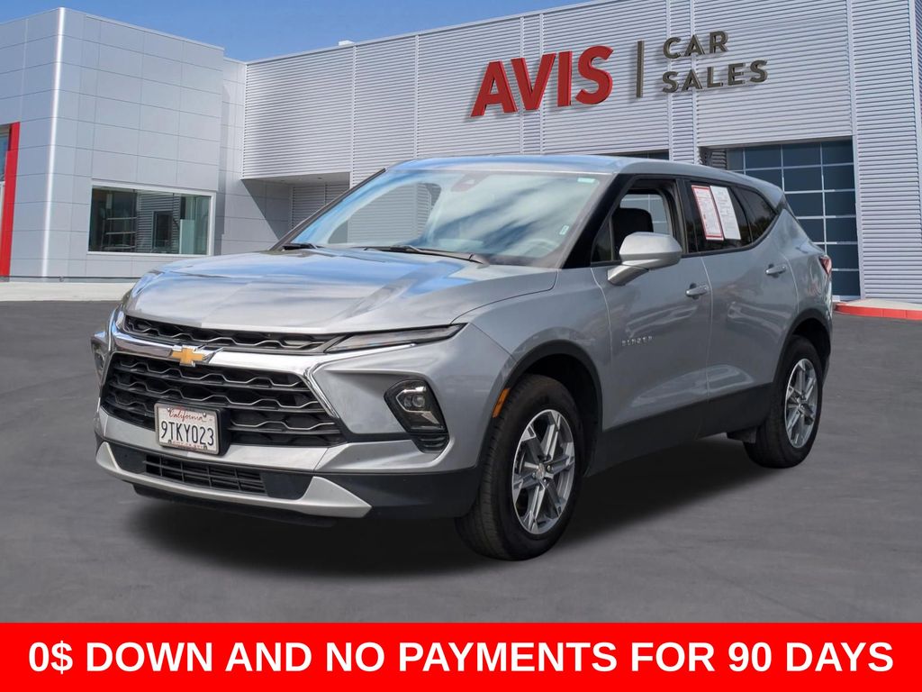 Sterling Gray Metallic 2025 Chevrolet Blazer 2LT AWD SUV / Crossover All-Wheel Drive 9-Speed Automatic Overdrive
