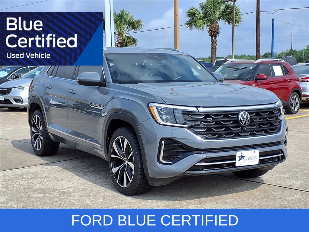 2024 Volkswagen Atlas Cross Sport 2.0T SEL Premium R-Line Gray at DeMontrond Auto Country