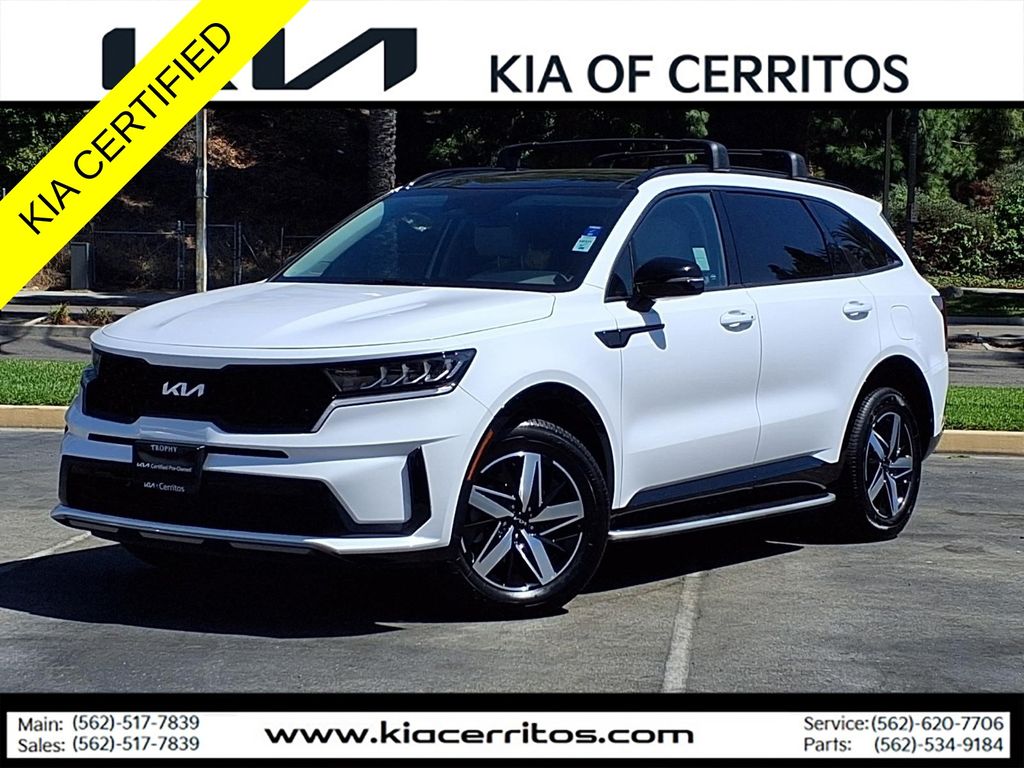 Glacial White Pearl 2023 Kia Sorento SUV / Crossover Front-Wheel Drive 8-Speed Automatic