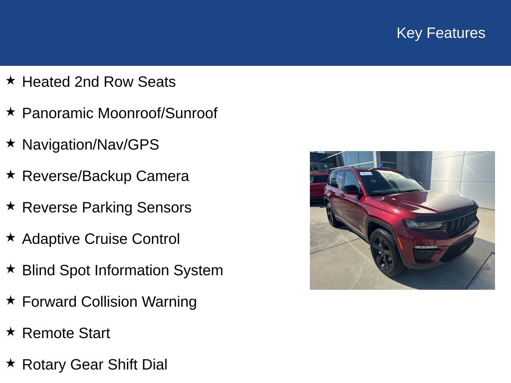 2025 Jeep Grand Cherokee Limited 4x2