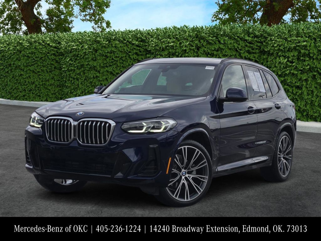 Tanzanite Blue II Metallic 2022 BMW X3 xDrive30i AWD SUV / Crossover All-Wheel Drive 8-Speed Automatic