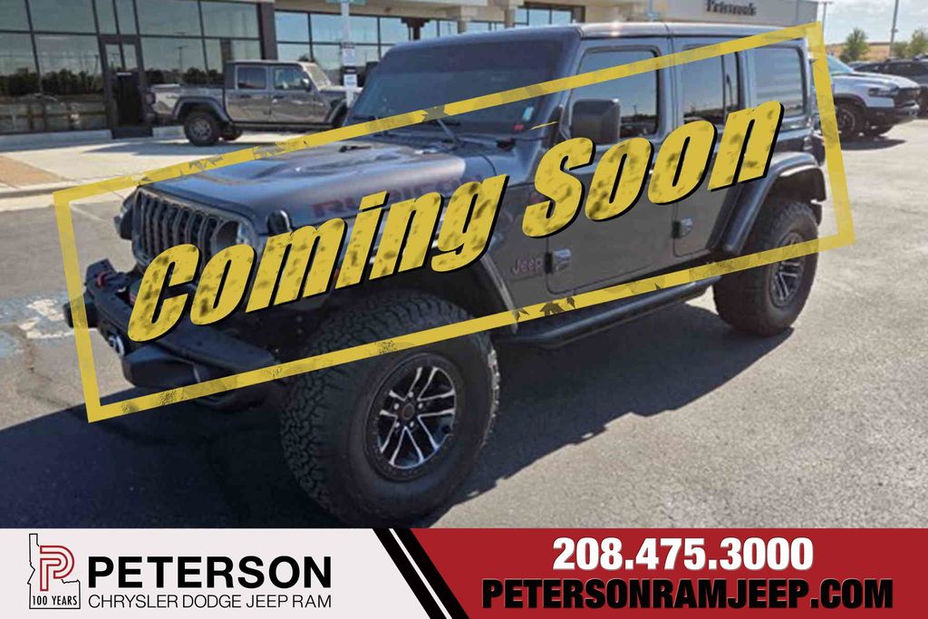 Gray (Granite Crystal Metallic Clearcoat) 2025 Jeep Wrangler SUV / Crossover Four-Wheel Drive 8-Speed Automatic