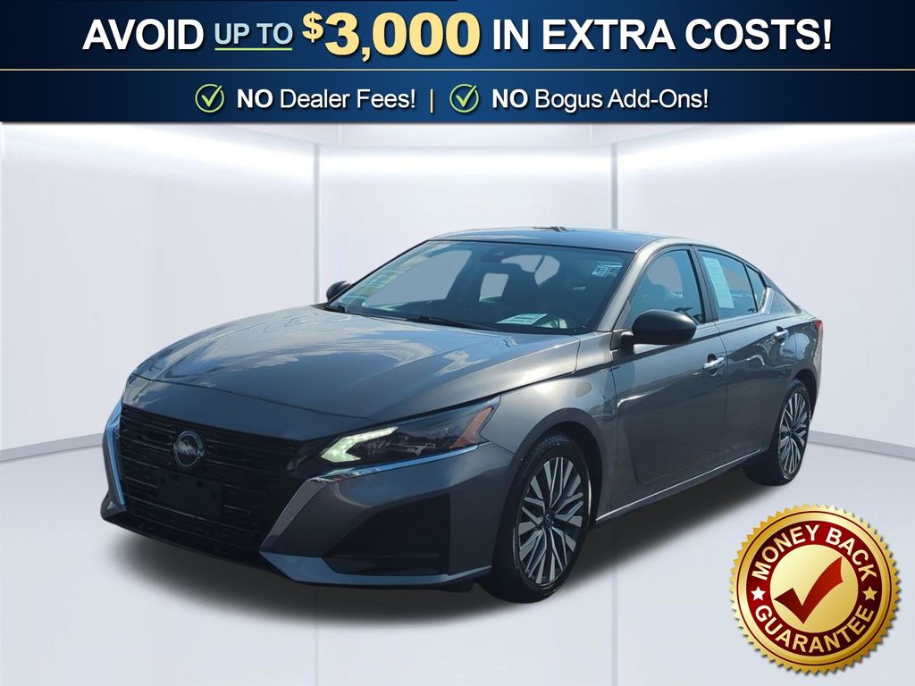 Gray (Gun Metallic) 2024 Nissan Altima Sedan Front-Wheel Drive Continuously Variable Transmission