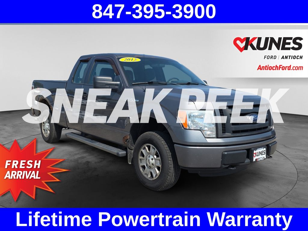 Sterling Gray Metallic 2012 Ford F-150 Pickup Truck Four-Wheel Drive 6-Speed Automatic